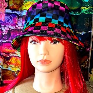 New Multicoloured Bucket Hat